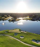 Aerial view of PGA National Golf Course