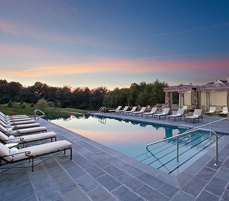 Pool deck